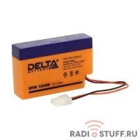 Delta DTM 12008 (0.8 А\ч, 12В) свинцово- кислотный аккумулятор  