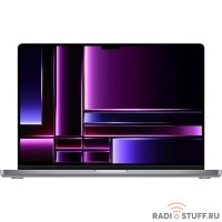Apple MacBook Pro 16 2023 [MNW83ZP/A] (КЛАВ.РУС.ГРАВ.) Space Grey 16.2" Liquid Retina XDR {(3456x2234) M2 Pro 12C CPU 19C GPU/16GB/512GB SSD} (Гонконг)