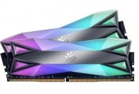 Модуль памяти ADATA XPG SPECTRIX D60G RGB DDR4 Общий объём памяти 32Гб Module capacity 16Гб Количество 2 3200 МГц Множитель частоты шины 16 1.35 В RGB белый AX4U320016G16A-DT60