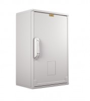 Электротехнический шкаф полиэстеровый, IP44, (400х250х250мм), EP, c одной дверью, Elbox