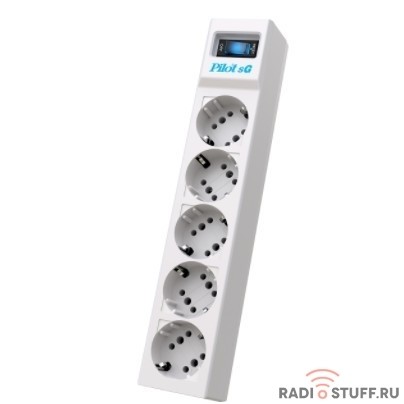ZIS Сетевой фильтр Pilot SG {5 розеток GP)} 3 м [арт.152]