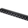 Патч-панель UTP, 19", 24 порта RJ45, cat.6а, 1U, Dual Type  IDC, NETKO Expert СКС