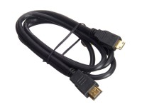 Шнур аудио-видео miniHDMI (штекер) - HDMI (штекер), золото (1,5 м) блистер (HDMI 1.3b), Netko