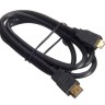 Шнур аудио-видео miniHDMI (штекер) - HDMI (штекер), золото (1,5 м) блистер (HDMI 1.3b), Netko