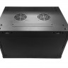 Шкаф настенный 4U серия WMA (Wall Maestro) (600х450х280), разборный, передняя дверь металл, черный Netko "А"