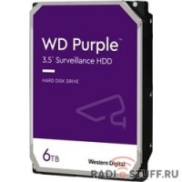 6TB WD Purple (WD62PURX) {Serial ATA III, 5400- rpm, 128Mb, 3.5"}