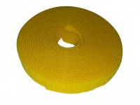 Лента-липучка многоразовая 14,5мм*5м, желтая, NETKO Optima