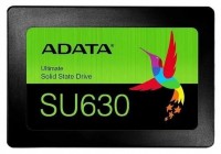 SSD ADATA SU630 1.92TB Наличие SATA 3.0 Скорость записи 450 Мб/сек. Скорость чтения 520 Мб/сек. 2,5" TBW 400 Тб Время наработки на отказ 2000000 ч. ASU630SS-1T92Q-R