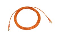 Патч-корд UTP4 cat.6, 5.0м, литой коннектор, LSZH, оранжевый, Netko CKC