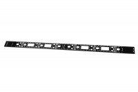 Вертикальный кабельный органайзер, 48U, для шкафов ШТК-СП и ШТК-МП, ЦМО