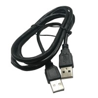Кабель шт.USB A - шт.USB A 2.0 (1,5м), черный, NETKO Optima