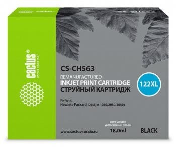 Картридж BLACK NO.122XL 18ML CS-CH563 CACTUS