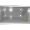 Шкаф настенный 19" 5U серия COMPACT (530х450х279), передняя дверь стекло, серый, Netko