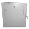 Шкаф настенный 12U серия WMA (Wall Maestro) (600х600х635), передняя дверь стекло, собранный, серый Netko  "А"