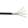 Кабель Skynet Standard FTP4 cat.5е, одножильный, 305м, Cu, Проходит Fluke тест, для наружных работ, черный