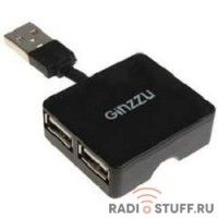 HUB GR-414UB Ginzzu USB 2.0 4 port