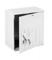 Электротехнический шкаф полиэстеровый, IP54, антивандальный, (400х250х250мм), EPV, c одной дверью, Elbox