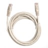 Патч-корд Technolink UTP4 rj45-rj45, cat.6, 2.0м, BC, LSZH, серый, литой коннектор