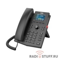 Телефон IP Fanvil X303  c б/п черный