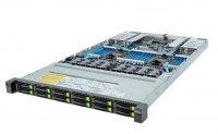 Server System GIGABYTE 1U rack Xeon Scalable Max CPU 2 USB 3.2 Наличие SATA 3.0 DDR5 Количество слотов памяти 32 1600 Вт 12x2.5" SAS/SATA Hot-swap Форм-фактор 3,5" R183-S92-AAD1