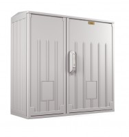 Электротехнический шкаф полиэстеровый, IP54, антивандальный, (600х600х250мм), EPV, с двумя дверьми, Elbox