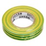 Изолента (лента изоляционная) 15мм х 20м, желто-зеленая, 10шт, NETKO Optima