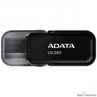 A-DATA Flash Drive 64Gb UV240, USB 2.0, Черный AUV240-64G-RBK