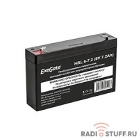 Exegate EX282951RUS Аккумуляторная батарея DTM 607 (6V 7Ah, клеммы F1)