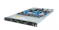 Server System GIGABYTE 1U rack AMD EPYC Max CPU 2 USB 3.2 DDR5 Количество слотов памяти 32 1300 Вт 10x2.5" NVME/SATA/SAS Hot-swap R183-Z91-AAD1
