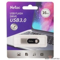 Netac USB Drive 16GB U278 <NT03U278N-016G-30PN>, USB3.0, металлическая матовая