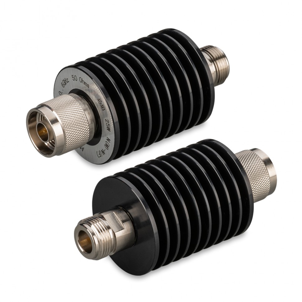 Аттенюатор 40 дБ N-50-40-25 (0-6 ГГц)