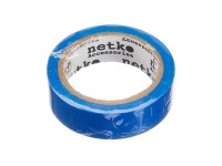 Изолента (лента изоляционная) 15мм х 5м, синяя, 10шт, NETKO Optima