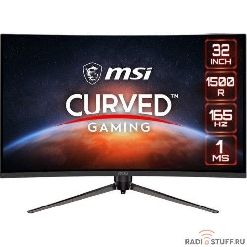 MSI 31.5" AG321CR {VA Curved 1920x1080 165Hz 1ms 250cd 178/178 HDMI1.4 HDMI2.0 DisplayPort1.2 USB} [9S6-3DB45H-013]