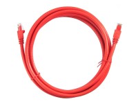 Патч-корд UTP4 cat.6a, 3.0м, литой коннектор, красный, Netko CKC