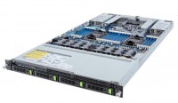 Server System GIGABYTE 1U rack Xeon Scalable Max CPU 2 USB 3.2 Наличие SATA 3.0 DDR5 Количество слотов памяти 32 1600 Вт 8x2.5" SAS/SATA Hot-swap Форм-фактор 3,5" R183-S91-AAD1