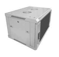 Шкаф настенный 18U серия WMA (Wall Maestro) (600х600х905), передняя дверь стекло, разборный, серый, Netko  "А"