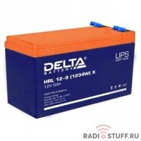 Delta HRL 12-9 X (9А\ч, 12В) свинцово- кислотный  аккумулятор