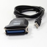 Кабель-адаптер USB AM <-> LPT (прямое подключение к LPT порту принтера) 1.8м, VCOM <VUS7052>