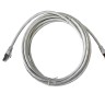 Патч-корд FTP4 cat.6, 5.0м, литой коннектор, серый, LSZH, NETKO Expert CKC