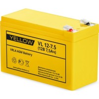 Аккумуляторная батарея YELLOW VL 12-7.5