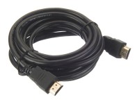 Шнур аудио-видео HDMI-HDMI (1.4, 3D)  цвет: золото  (3,0м), NETKO Optima
