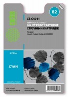Картридж CYAN NO.82 72ML CS-C4911 CACTUS
