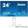IIYAMA 23.8" XUB2492HSU-W1 белый {IPS LED 1920x1080 5ms 16:9 1000:1 250cd 178гр/178гр D-Sub DisplayPort HDMI 2x2W}