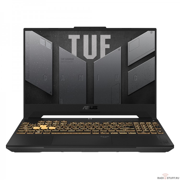 ASUS TUF Gaming F17 FX707ZU4-HX058 [90NR0FJ5-M00370] Grey 17.3" {FHD i7 12700H/16384Mb/512PCISSDGb/ RTX4050 6Gb/noOs}