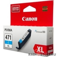 Canon CLI-471XLC 0347C001 Картридж для PIXMA MG5740/MG6840/MG7740, голубой