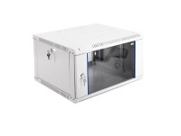Шкаф телекоммуникационный настенный разборный ЭКОНОМ, 6U, (600х650мм), дверь стекло, ЦМО