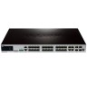 D-Link DGS-3620-28SC/B1AEI PROJ Управляемый стекируемый коммутатор уровня 3 с 20 портами SFP, 4 комбо-портами 10/100/1000Base-T/SFP, 4 портами 10GBase-X SFP+, в комплект поставки входит ПО EI image