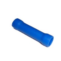 Соединительная гильза BV 2 ( ГСИ L=26мм) 1,5-2,5мм2, изолированная, синяя, 100шт., NETKO Optima