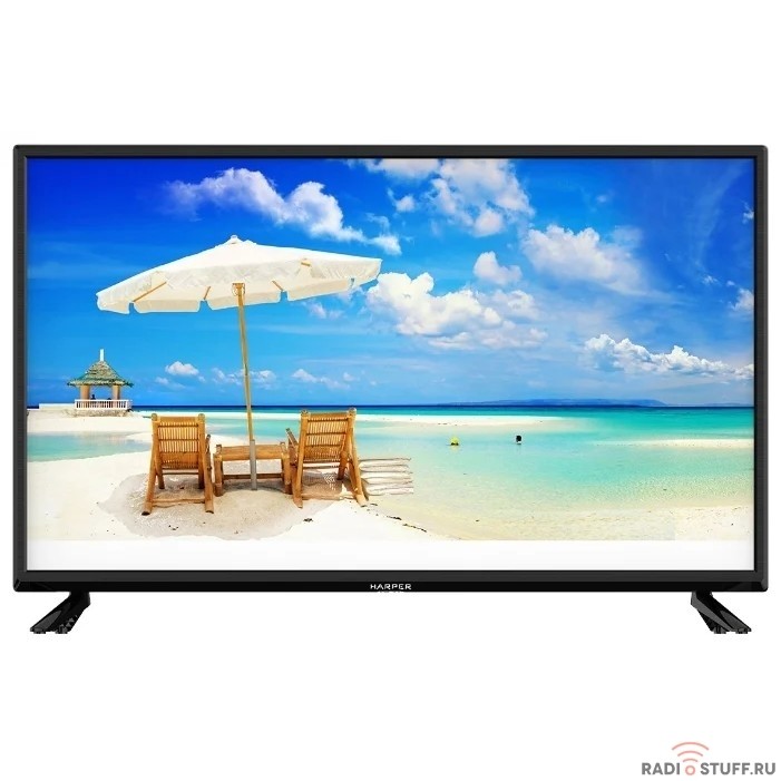 HARPER 32R490T {HD READY (1366 x 768); Наличие цифрового тюнера: T2/S2; Габариты упаковки (ШГВ): 770x122x503; Объем, м3: 0,053; Вес, кг: 4,92}