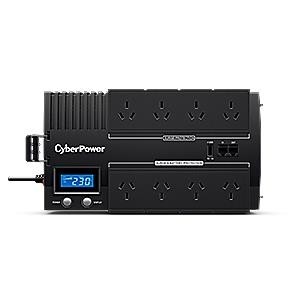 UPS CyberPower BR1200ELCD 1200VA/720W USB/RJ11/45 (4+4 EURO)